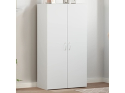 Vidaxl Arquivador 60x32x115 Cm Derivados De Madeira Branco