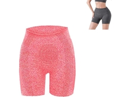 2026-pantalones Cortos Moldeadores Ion 2023, Control Abdominal, Levanta Glúteos, Confort Y Transpirable Para Mujer Xl Para 65-90kg Rosa