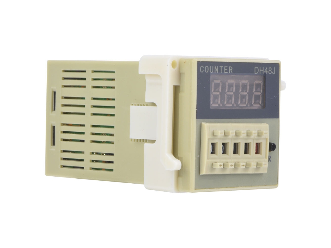 Contador Digital Lcd Dh48j-a(11) Entrada Señal 11 Pines 0-999900 24vac/dc Sensor