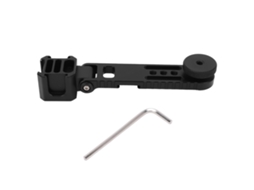 Suporte De Triple Cold Shoe Com Parafuso De 1/4 Polegada Para Microfone E Estabilizador De Câmera