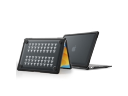 Lurelia Capa Para Ipad Pro 13 2020/2022 Resistente A Choques Preto Transparente