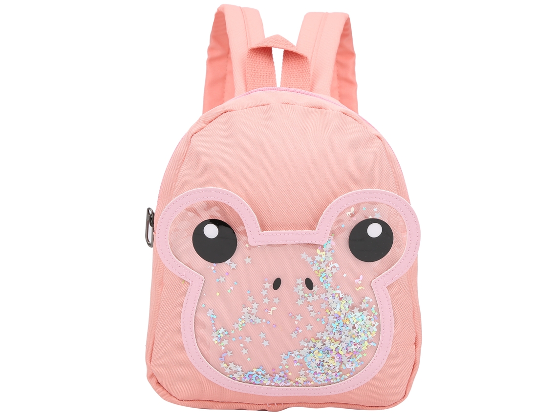 Mali bolsa Infantil Pré escolar Mini Cartoon Animal Oxford À Prova D'água Multifuncional Pink