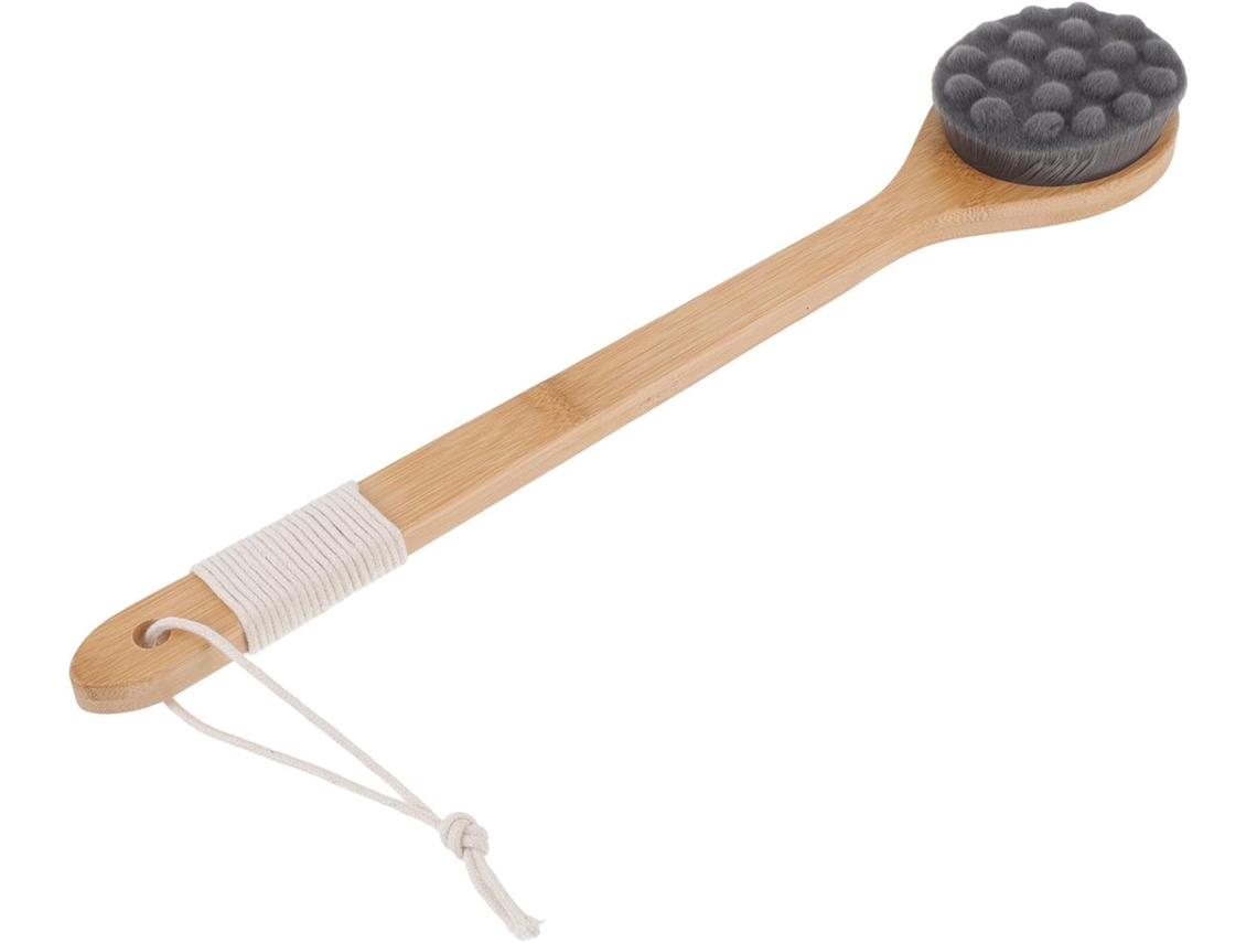 Lurelia Escova De Massagem Corporal De Cuidado Corporal, Cabo Longo, Massagem Suave E Cor Preto, Uso Diário