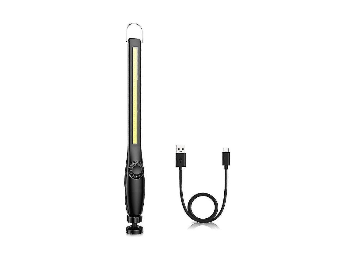 X Lanterna Led Cob, Luz De Trabalho Magnética, Recarregável Usb Com Gancho, Para Inspeção, Acampamento E Reparo De Veículos. Olysi Shop