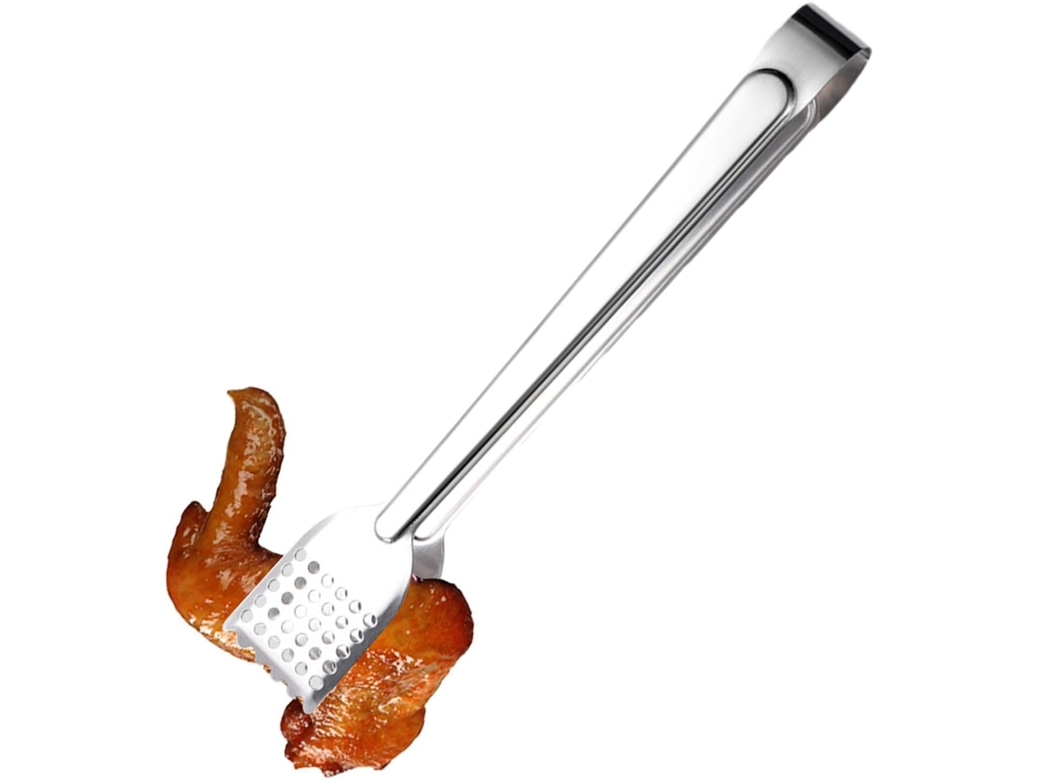 Pinça De Cozinha Para Churrasco – Aço Inoxidável 23cm