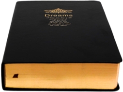 Cuaderno grueso, papel brillante de alta calidad con borde dorado, tapa dura de cuero sintético negro suave, adecuado para escribir - aquaforge