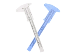 Paquímetro Portátil De Plástico Beaupretty, Conjunto 2 Peças, Para