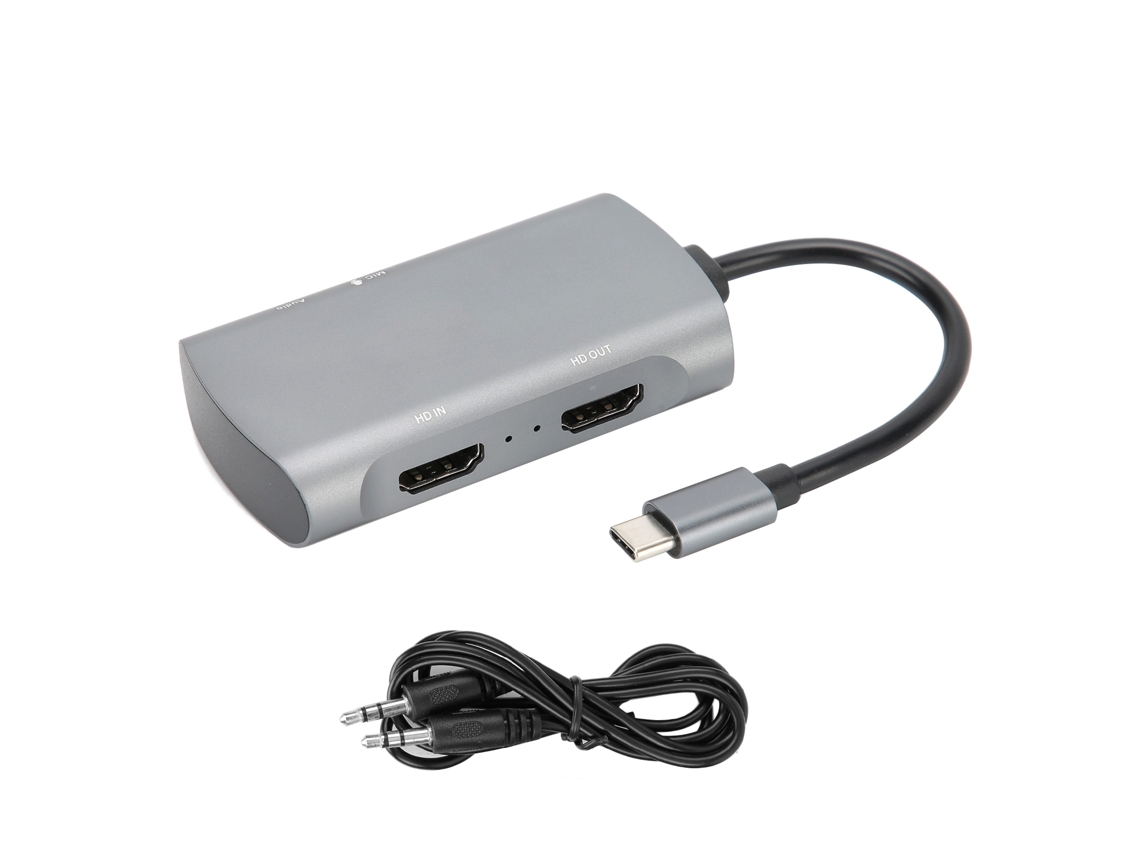 Aetheria placa de Captura de Vídeo e Áudio Z30a Hdmi 4k com Loop Out e Saída Type c