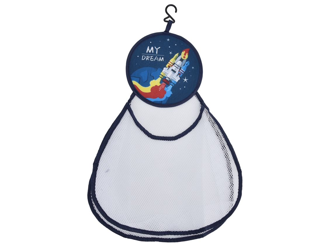 Mali bolsa Organizadora de Brinquedos para Banheiro com Padrão Cartoon e Vácuo
