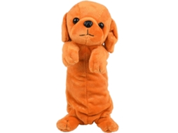 Estojo para Lápis, Organizador, Pelúcia, Cachorro, Escolar AQUAFORGE
