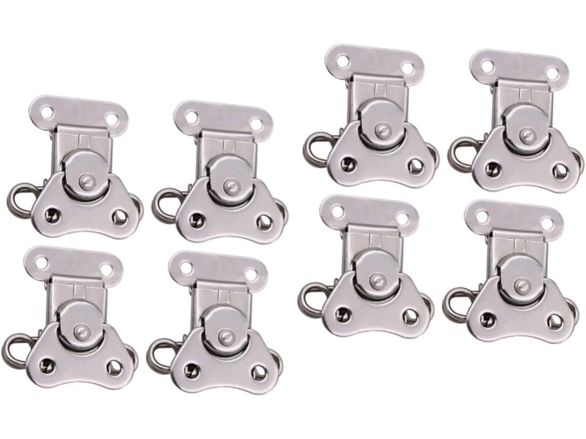 Kit De 4 Fechos Borboleta Vintage Para Caixa De Joias, Ferramentas E Porta-ferramentas, Com Design Retrô, Para Gavetas