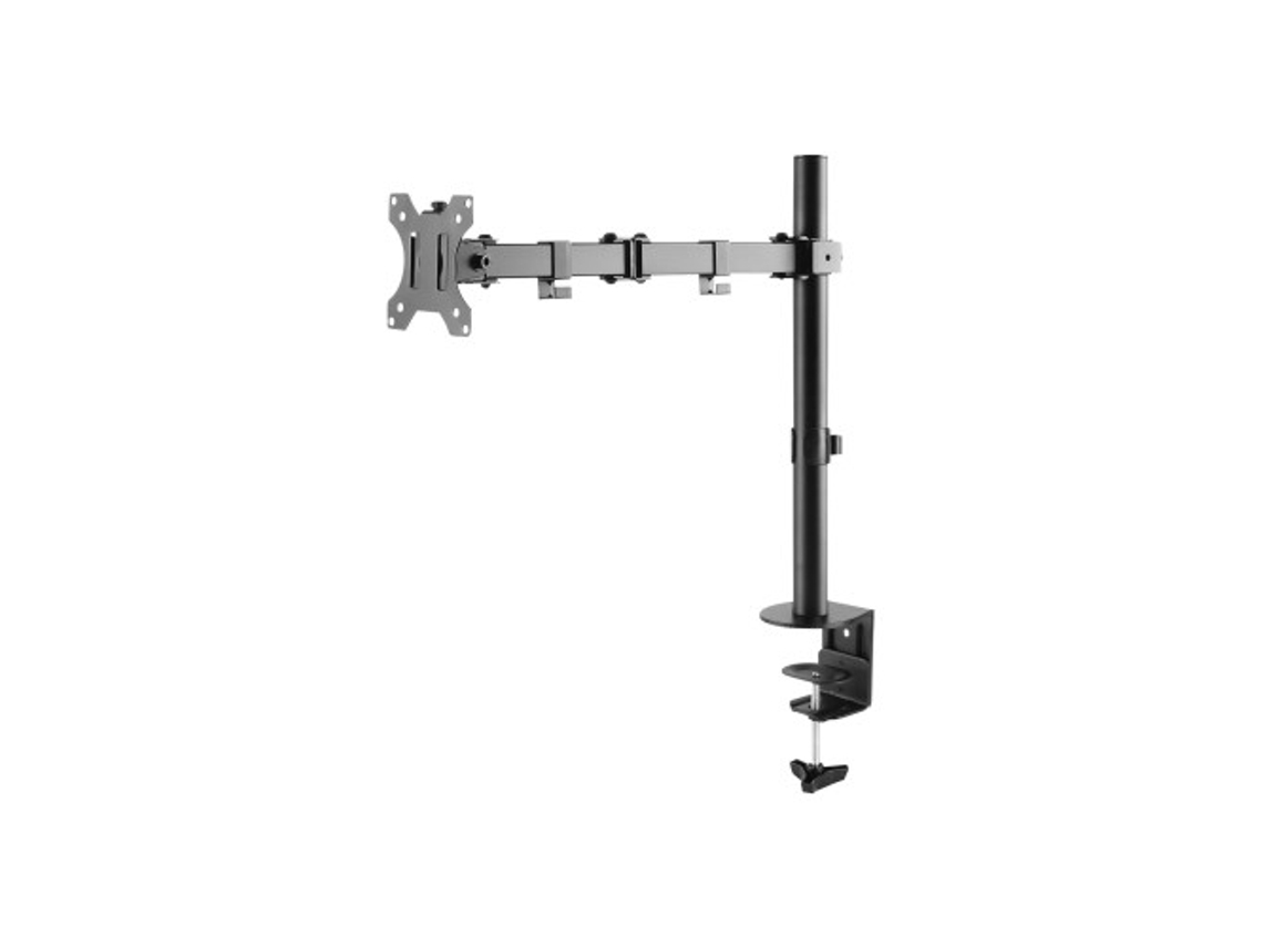 Kit De Montagem Techly Braço Ajustável Para Monitor Preto Slowmoose