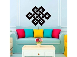 Motif Géométrique Adesivos Muraux Salon Art Vinyle Design Décoration De La Maison 57x80cm