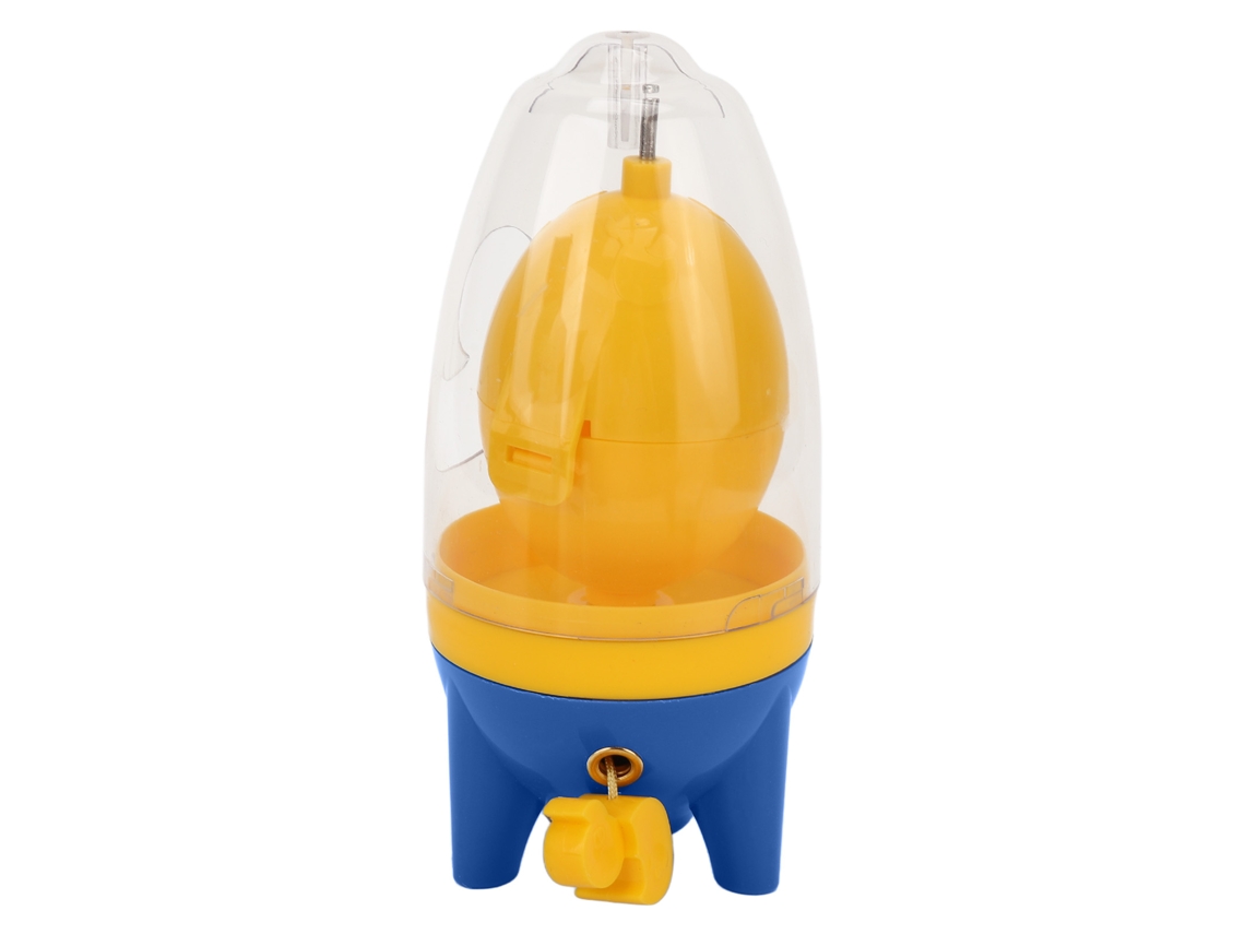 Girador De Ovos Dourado Azul Portátil Alta Torção Com Formato Divertido, Operado Manualmente