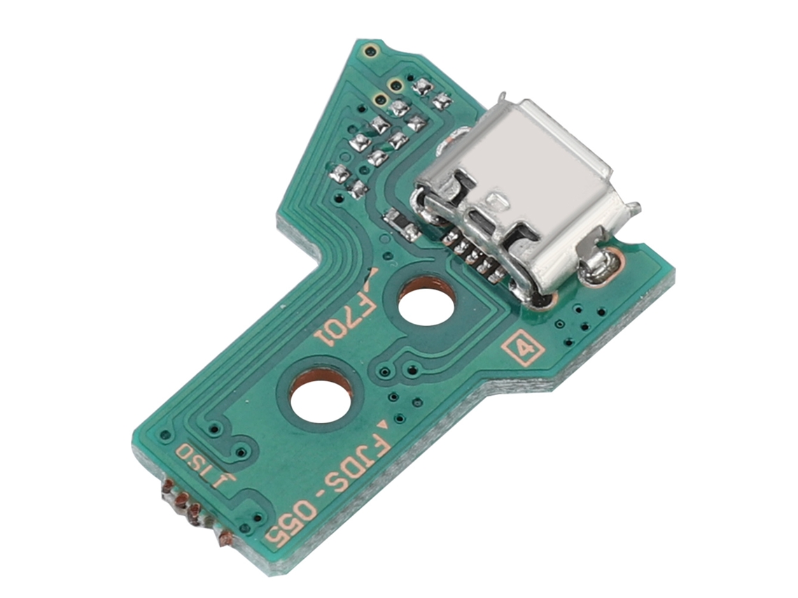 Placa de Carregamento USB para Controle PS4, Porta de Carregador