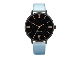 Reloj De Cuarzo Clásico Elegante Estilo Empresarial Unisex Pareja Regalo Azul