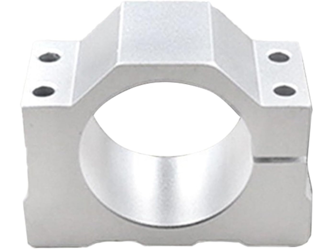 Braçadeira De Base Para Montagem Motor Fuso Cnc, Suporte Em Liga De Alumínio Jateado Para Diâmetro Interno 40mm, 45mm