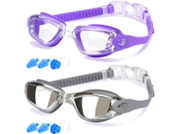 Óculos de Natação para piscina, transparentes, antiembaçante, AQUAFORGE