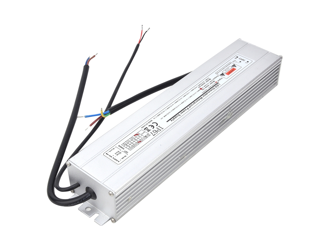 Laxiscreed Fonte De Alimentação Dimmable 2 Em 1 Ip67 Impermeável Para Iluminação Led