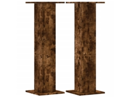 Speaker Stand, Speaker Stands Vidaxl Marrom Madeira Processada (30 X 30 X 95 Cm)