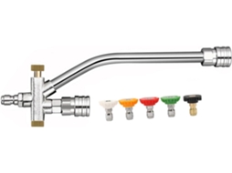 Adaptador De Mangueira Jardim Com Conector Duplo Para Lavadora Alta