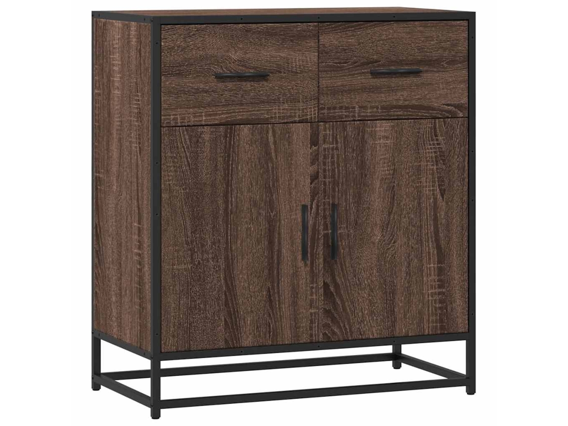 Sideboard, Sideboards Vidaxl Marrom Madeira Processada (n/a)
