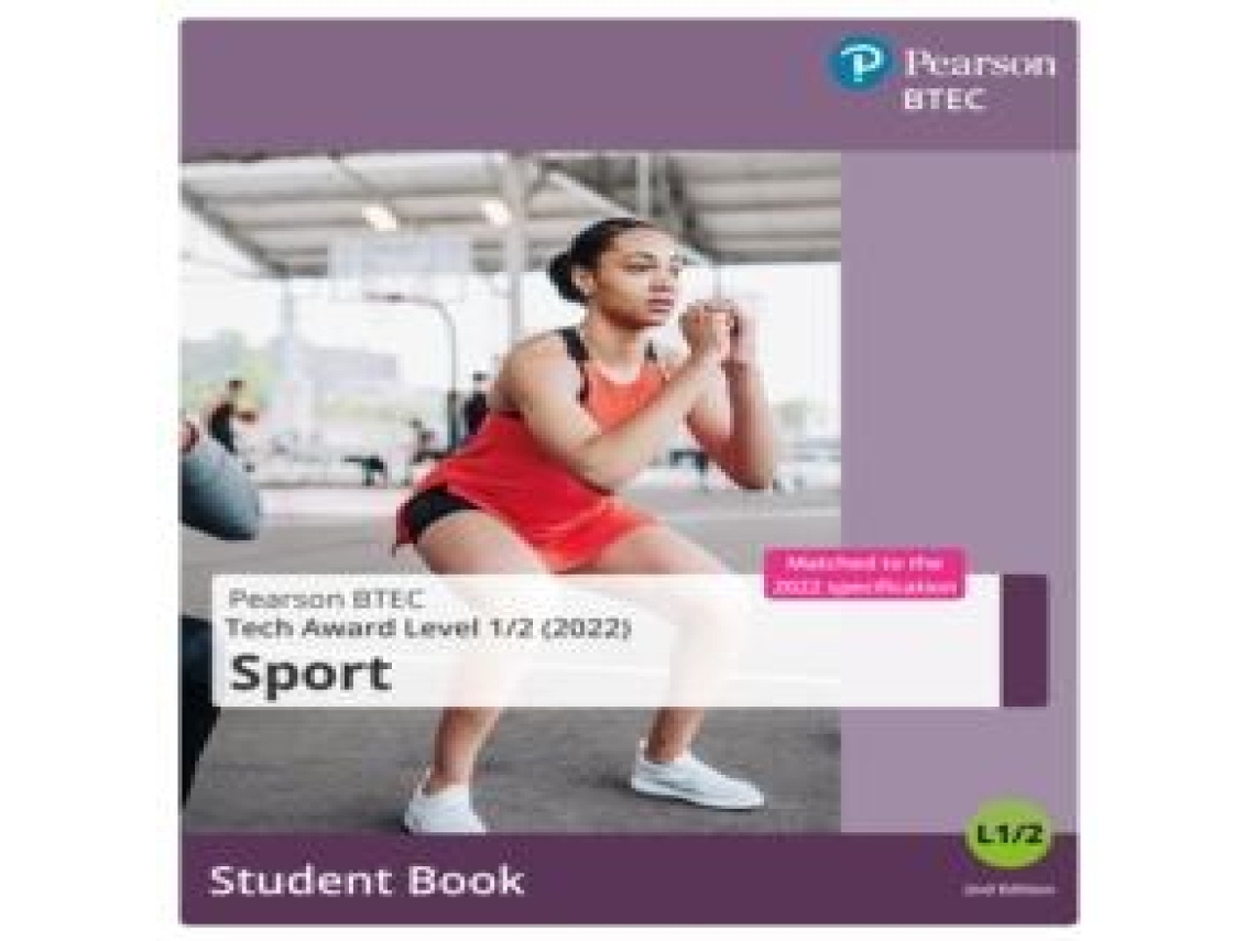 Livro BTEC Tech Award 2022 Sport Student Book de Pearson Education Limited (Inglês)