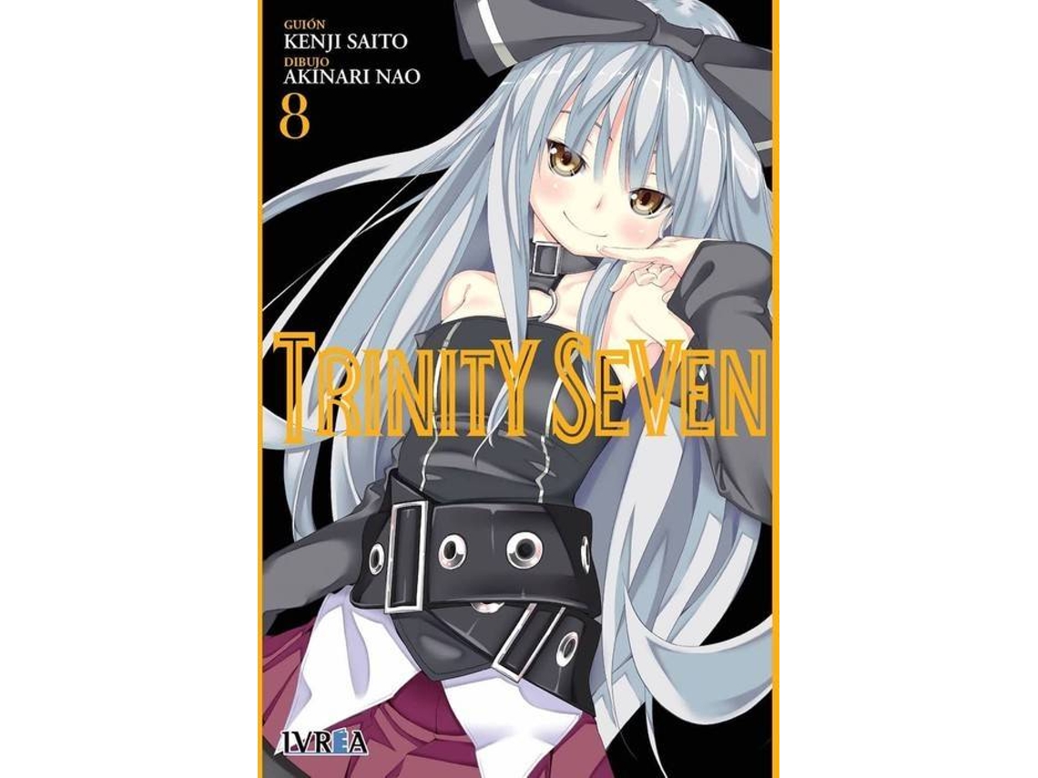 Livro Trinity Seven 8 de Kenji Saito (Espanhol)