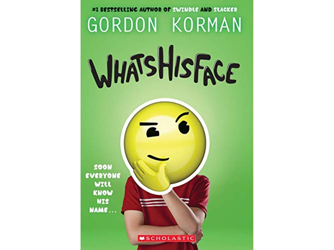 Livro Whatshisface de Gordon Korman (Inglês)