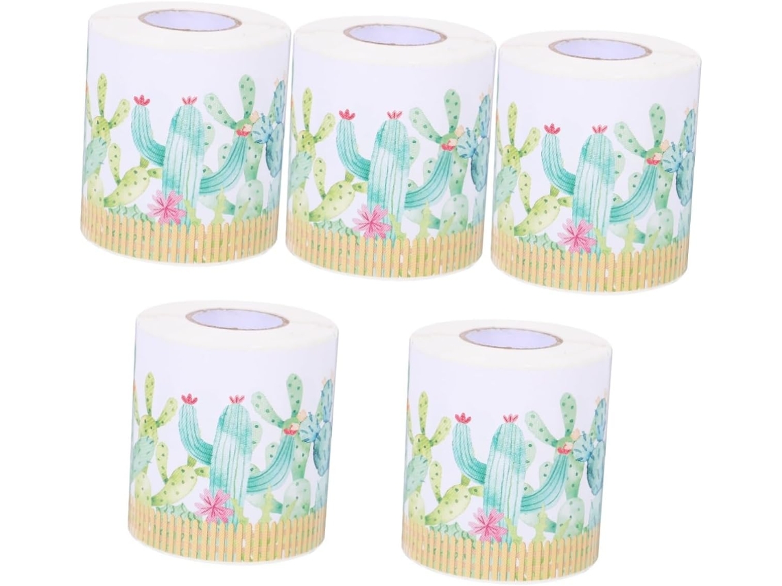 Conjunto De 5 Adesivos Decorativos Cactos, Tachinhas Prender, Clipes