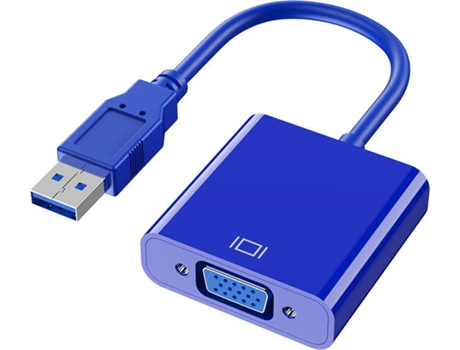 Conversor HOWEI USB to Connected to Monitor (Azul)