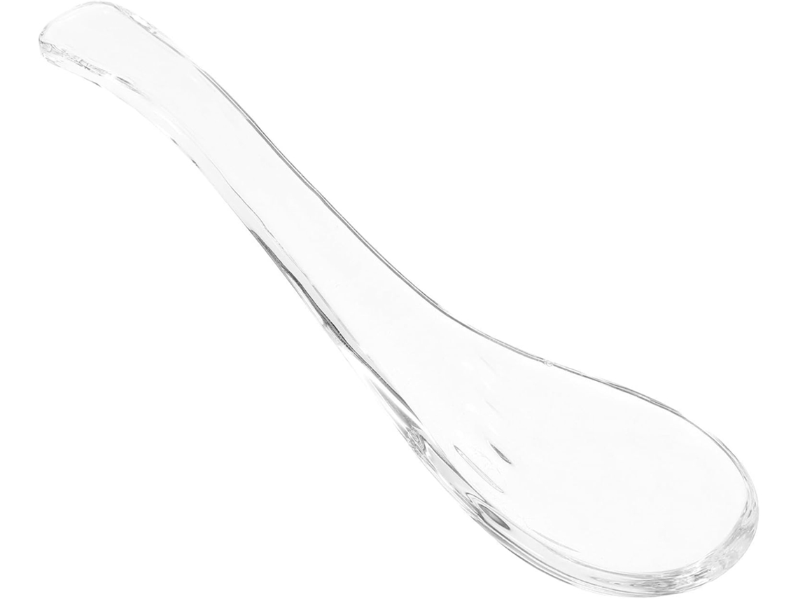 Colher De Vidro Para Expresso, Compacta E Delicada, Ideal Para Café Puro E Chá.