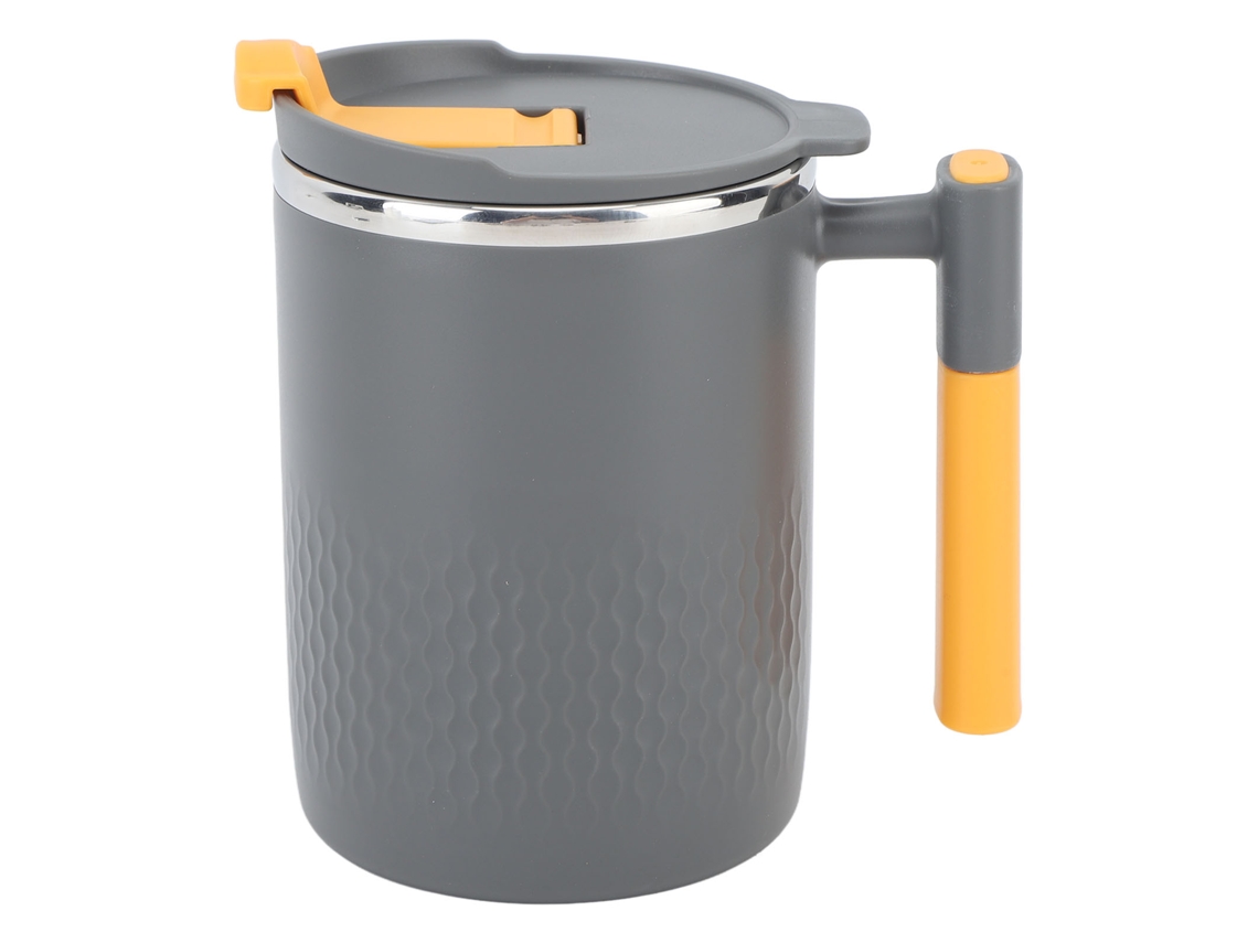 Caneca Térmica Inox 304 450ml Café Casa Escuro