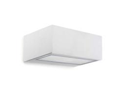 Ledsc4 Nemesis - Aplique 170x170x70mm, Alumínio, Cor Branco, Led 12.6w, 2700k, 834lm, Ip65