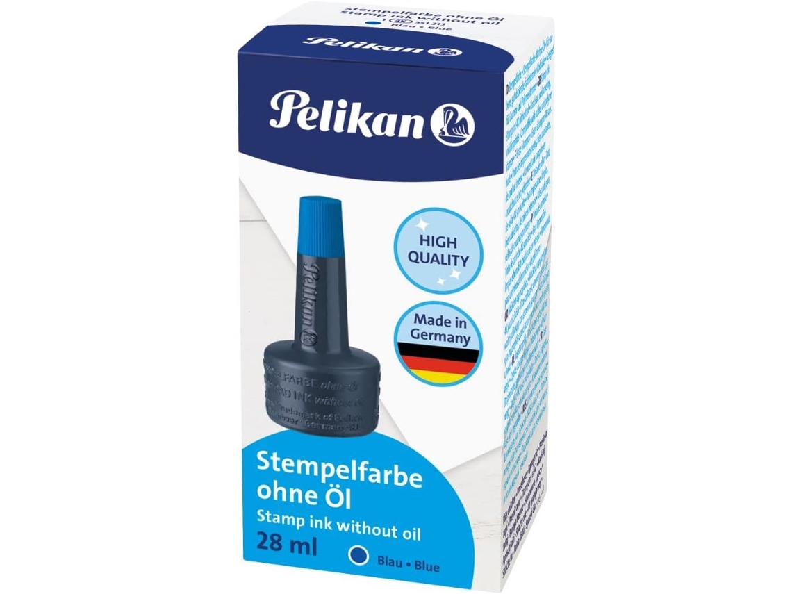 351213 Tinta Para Carimbo 4k, Sem Óleo, 28 Ml, Azul Gokoco
