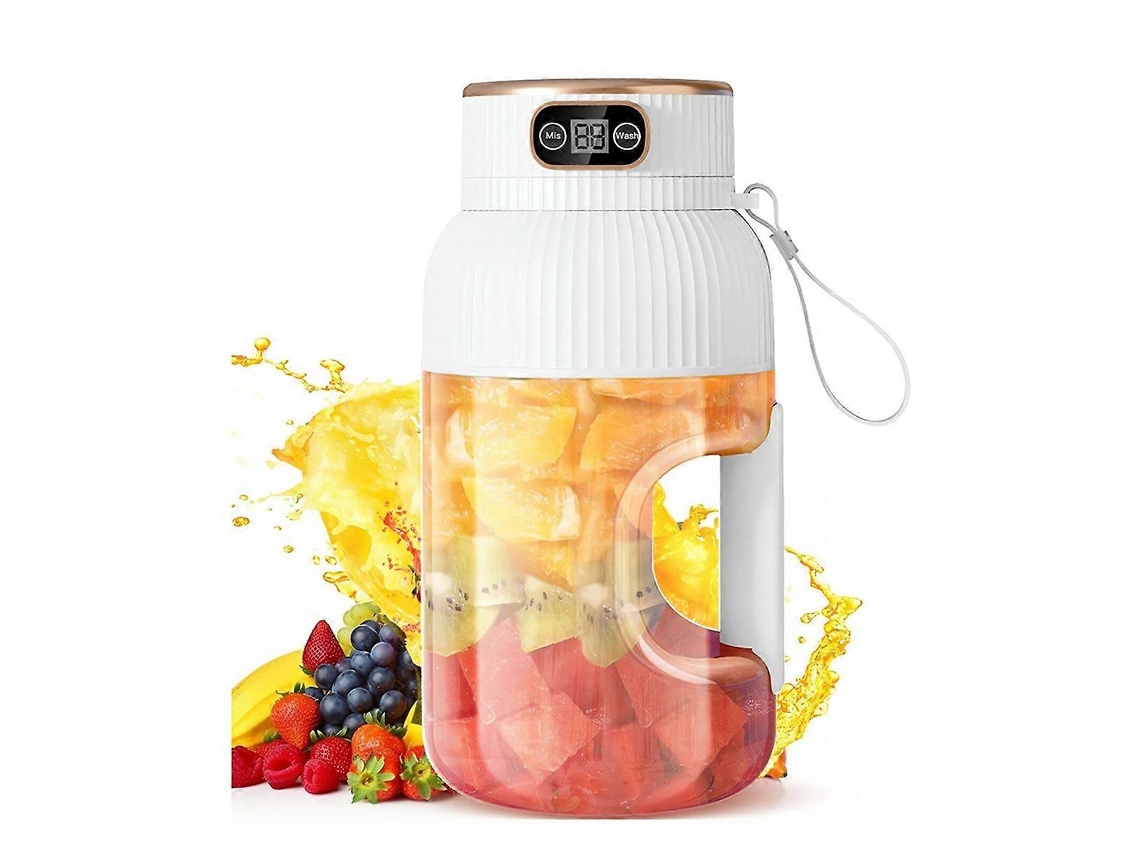 Lurelia Liquidificador Portátil Recarregável Usb, 1200 Ml, Sem Bpa, Para Smoothies