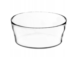 Saladeira de vidro para aperitivos, salada, frutas, 7 polegadas, tigela grande Kadax