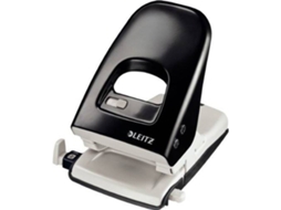 Furador LEITZ 97-5138-95 Preto (2 furos - Capacidade de Furação: 40 folhas)