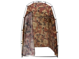 Vidaxl Tenda Wc/chuveiro/vestiário Camuflagem