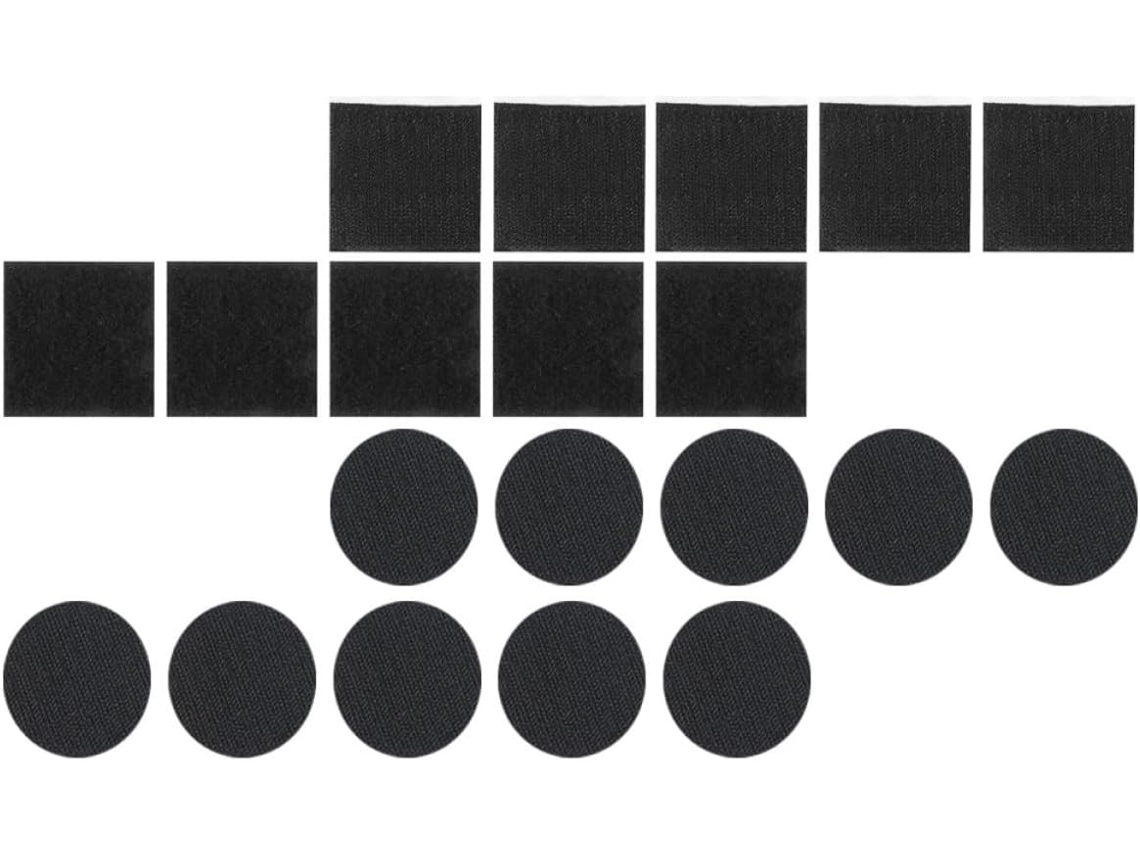 Conjunto De 60 Adesivos Antiderrapantes Pretos Em Pvc Para Fixar