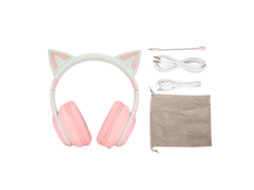 Fones de Ouvido Sem Fio LAXISCREED Bluetooth 5.3 Cat Ear