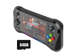 Console Portátil Retrô X8m GOKOCO com 64 Gb e 20000+ jogos, Tela IPS 4,5 polegadas