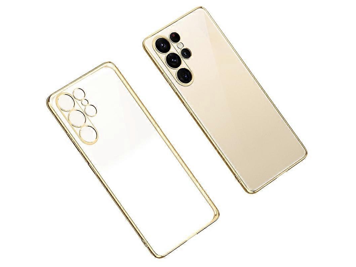 Capa De Celular Transparente De Tpu Com Revestimento À Prova De Choque Sulada
