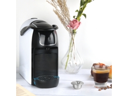 Cápsulas Reutilizáveis em Aço Inoxidável com Colher e Escova para Máquinas Bialetti