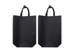 Conjunto De 2 Sacolas De Compras Em Tnt (tecido Não Tecido), Sacolas Reutilizáveis ​​para Supermercado, Portáteis, Dobráveis, Leves E Com Alças R