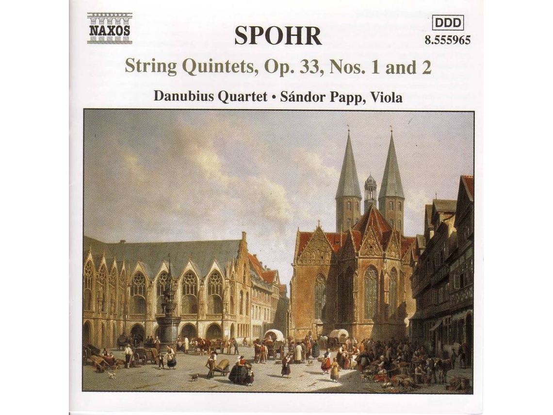 CD Danubius Quartett/Papp,Sandor - Streichquintette op.33,1+2 (1CD)