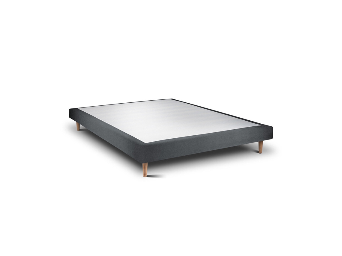 Sommier Rígido 15 Milano  Anthacite Pés Cônicos 190 X 150 Cm Altura 30 Cm Indream