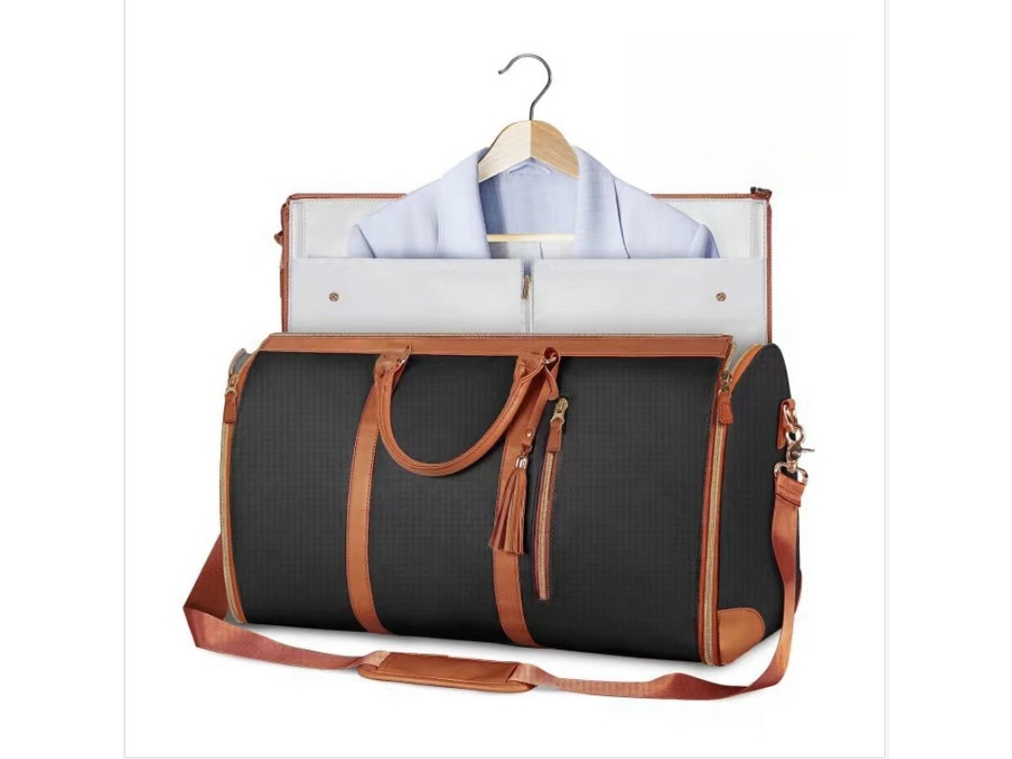 Mala de Viagem AQUAFORGE em Couro Pu, Grande, para Roupas e Itens Diversos