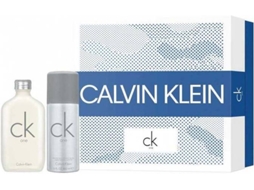 Coffret Perfumes CALVIN KLEIN One Edt 100 ml + Desodorizante (100 ml)