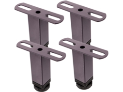 Bestyash Conjunto De 4 Pés Suporte Para Estrutura Cama Com Altura Ajustável Móveis E